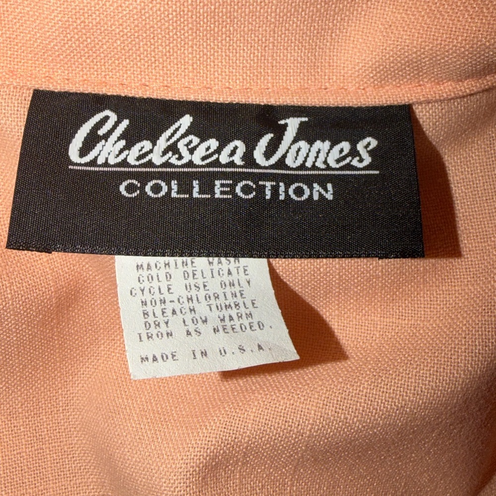 Vintage Chelsea Jones Collection Summer dress w matching jacket 14 NWT - Picture 3 of 6